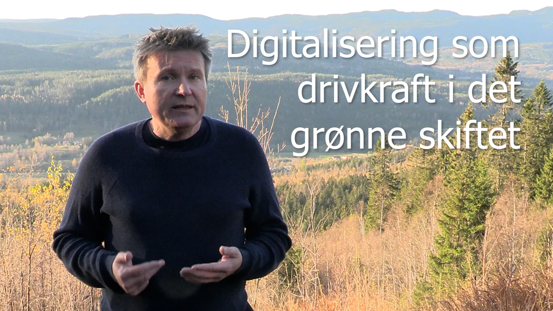 Digitalisering som drivkraft i det grønne skiftet